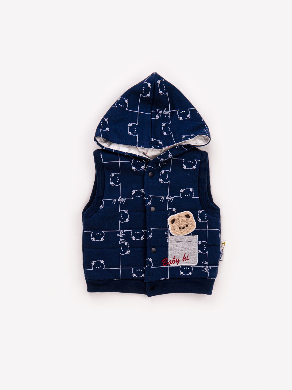 Ensemble 3 Pièces Vêtement bébé Garçon - Veste, Sweat & Pantalon Ourson – Image 6