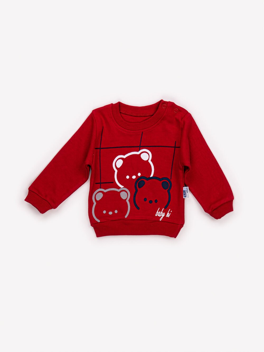 Ensemble 3 Pièces Vêtement bébé Garçon - Veste, Sweat & Pantalon Ourson – Image 5