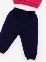 Ensemble 2 Pièces Vêtement bébé Fille - Sweat et Pantalon « Be Happy » (Rose) – Image 4