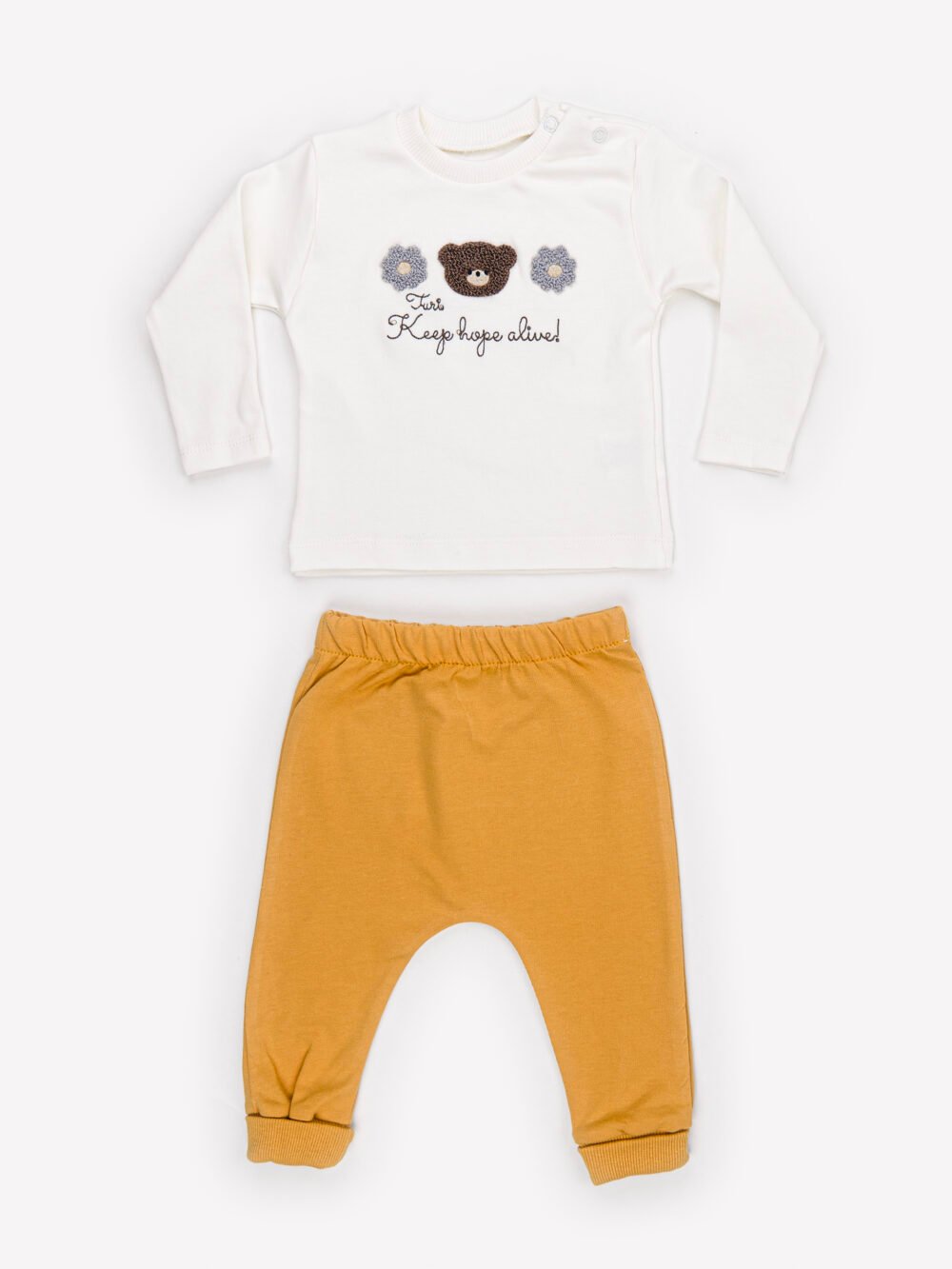 Ensemble 3 Pièces Vêtement bébé Mixte - Veste, T-shirt & Pantalon Safari – Image 9