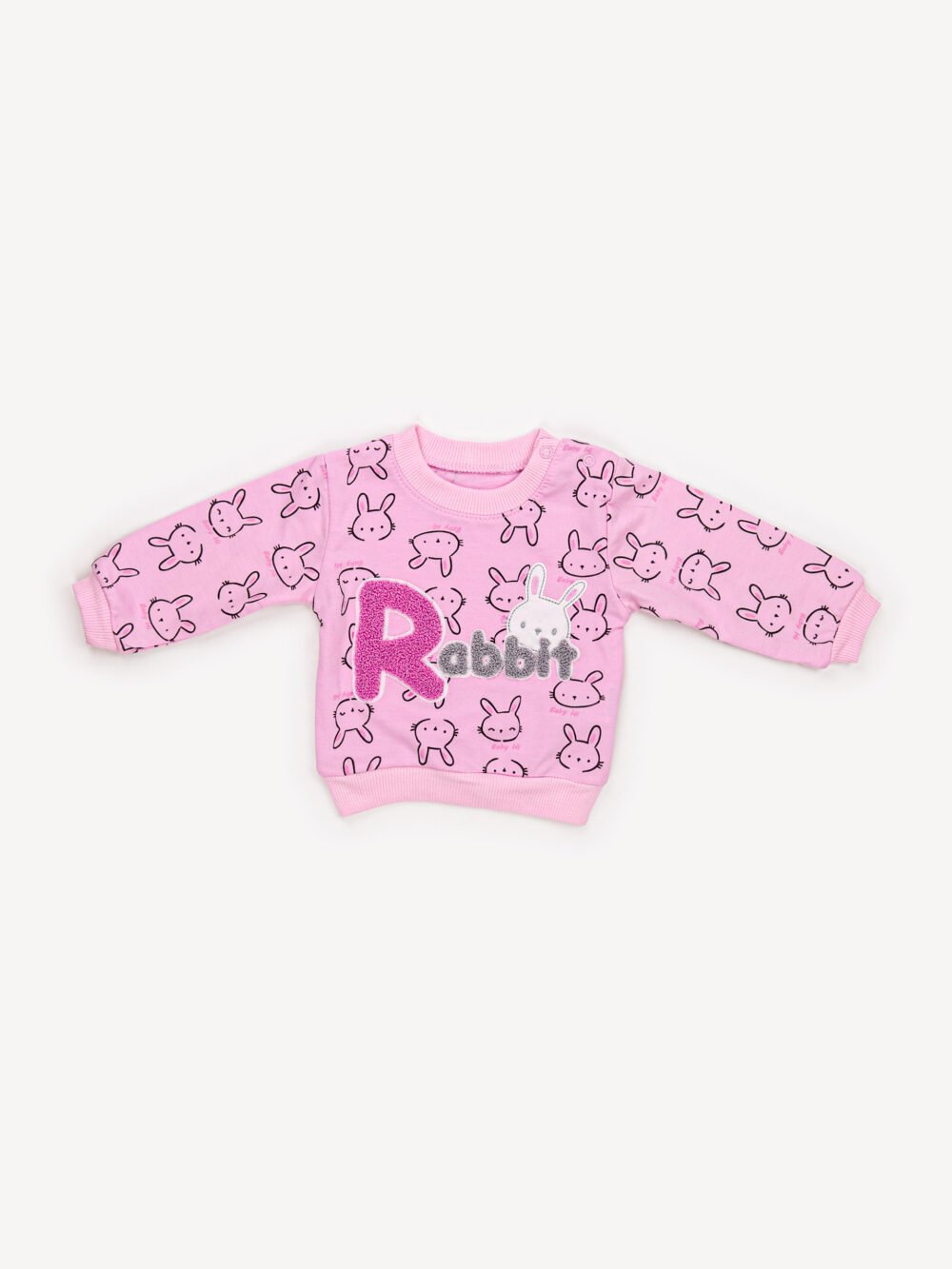Ensemble 2 Pièces Fille – Sweat Rabbit & Pantalon Ensemble 2 Pièces Vêtement bébé Fille - Sweat Rabbit & Pantalon – Image 5