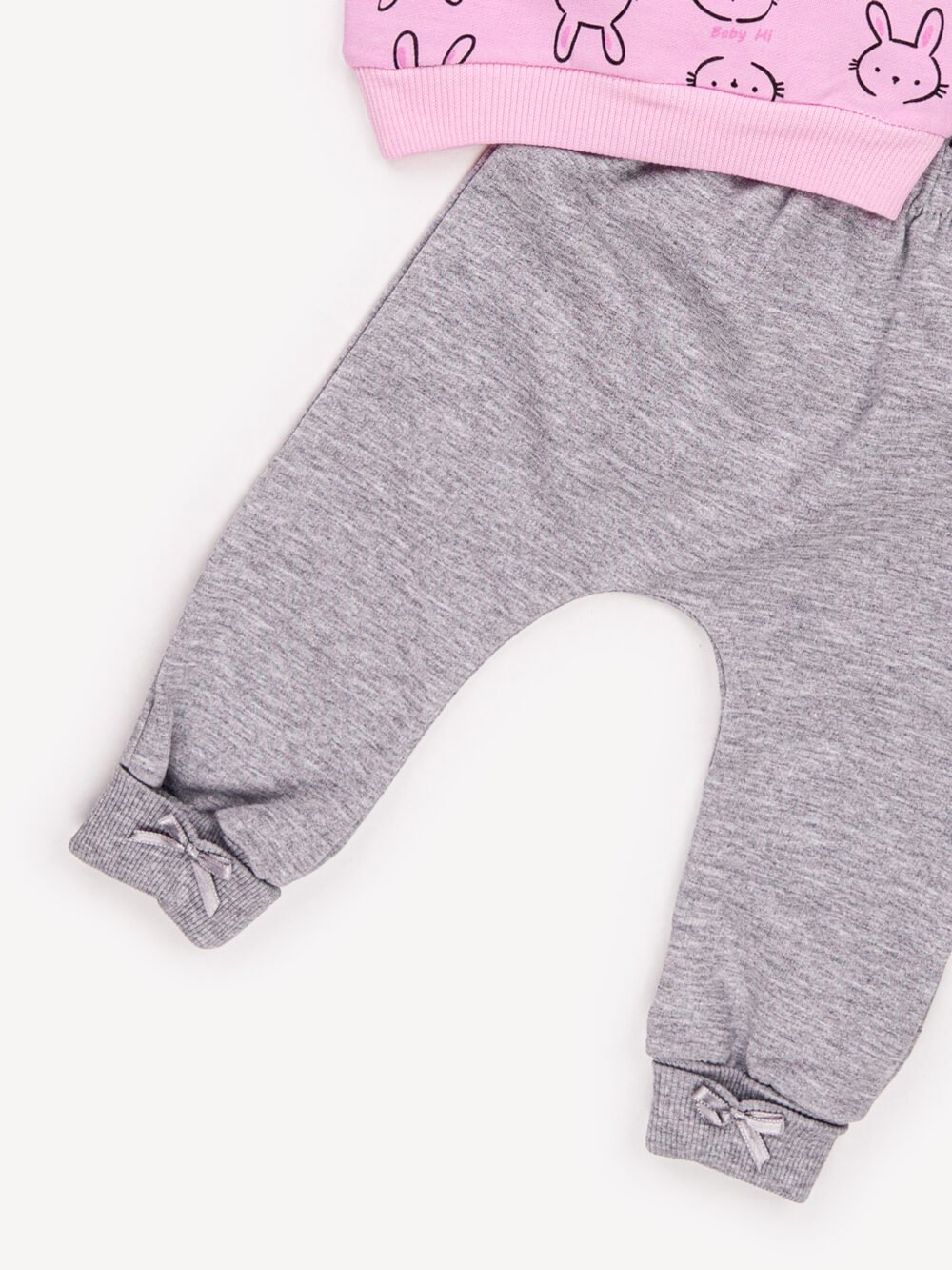 Ensemble 2 Pièces Fille – Sweat Rabbit & Pantalon Ensemble 2 Pièces Vêtement bébé Fille - Sweat Rabbit & Pantalon – Image 3