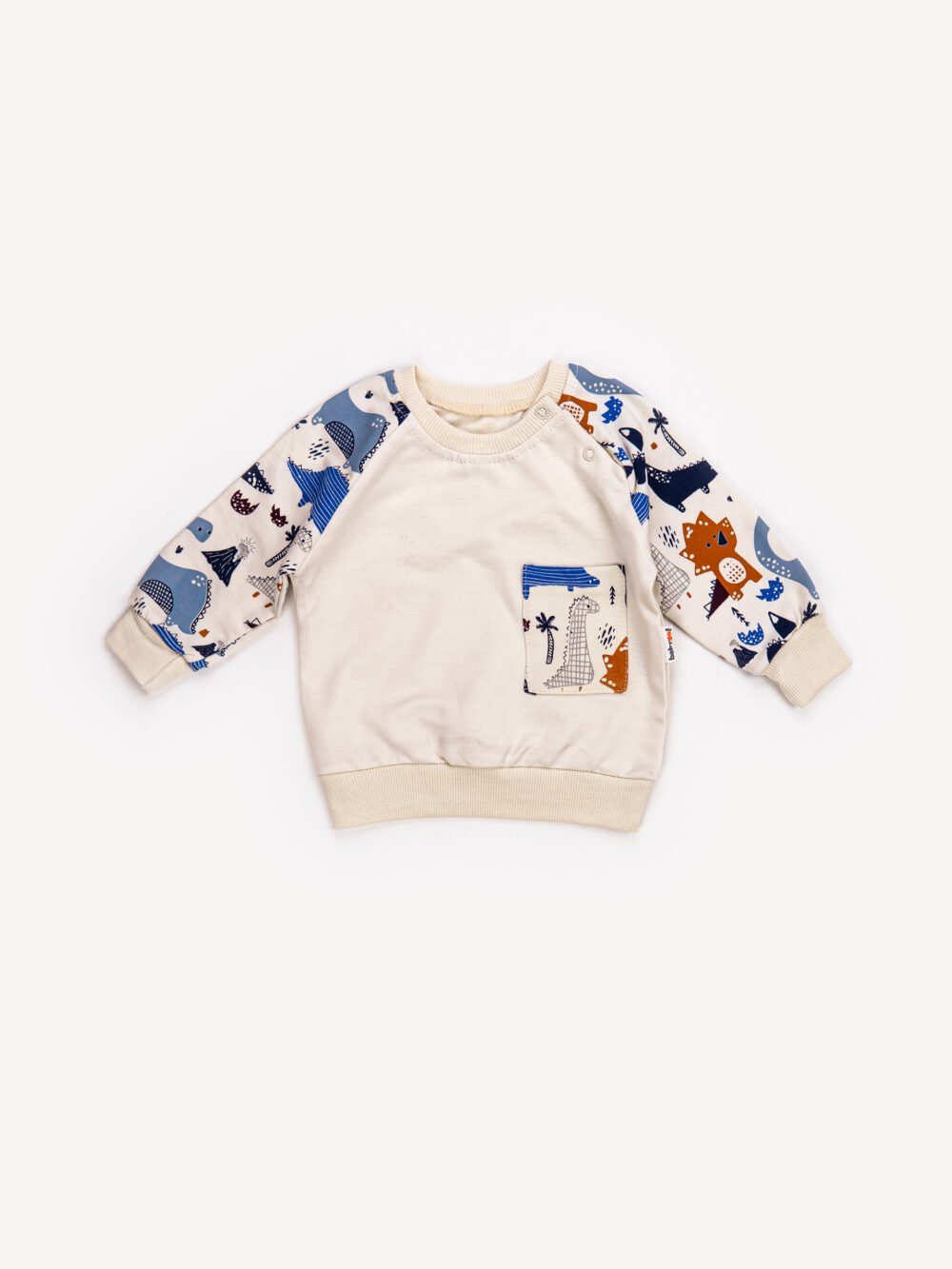 Ensemble 2 Pièces Vêtement bébé Garçon - Sweat Dino & Pantalon Aventure – Image 2