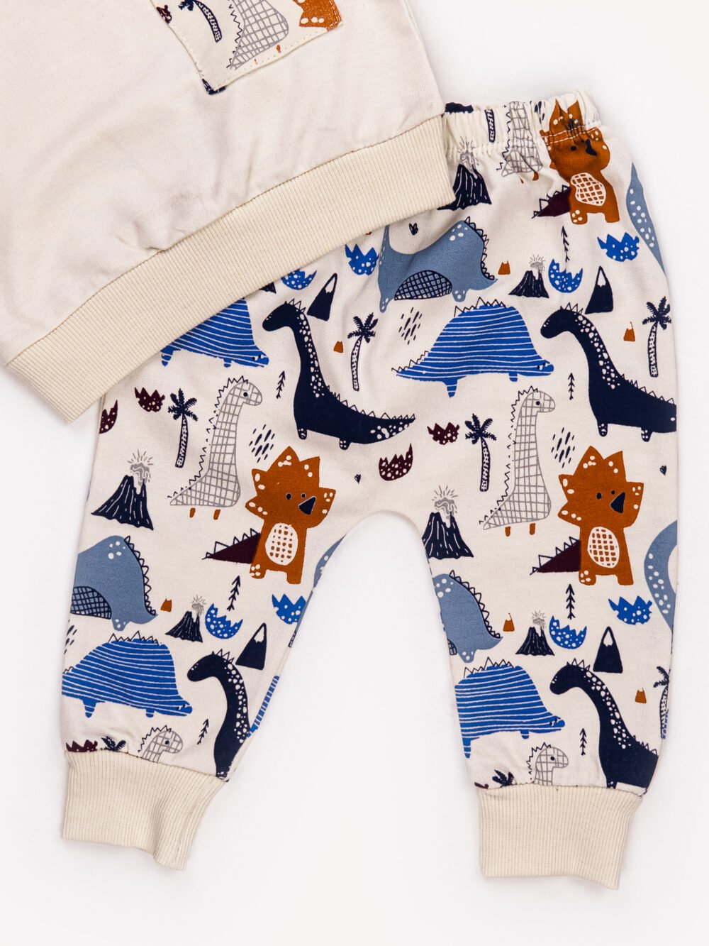 Ensemble 2 Pièces Vêtement bébé Garçon - Sweat Dino & Pantalon Aventure – Image 5