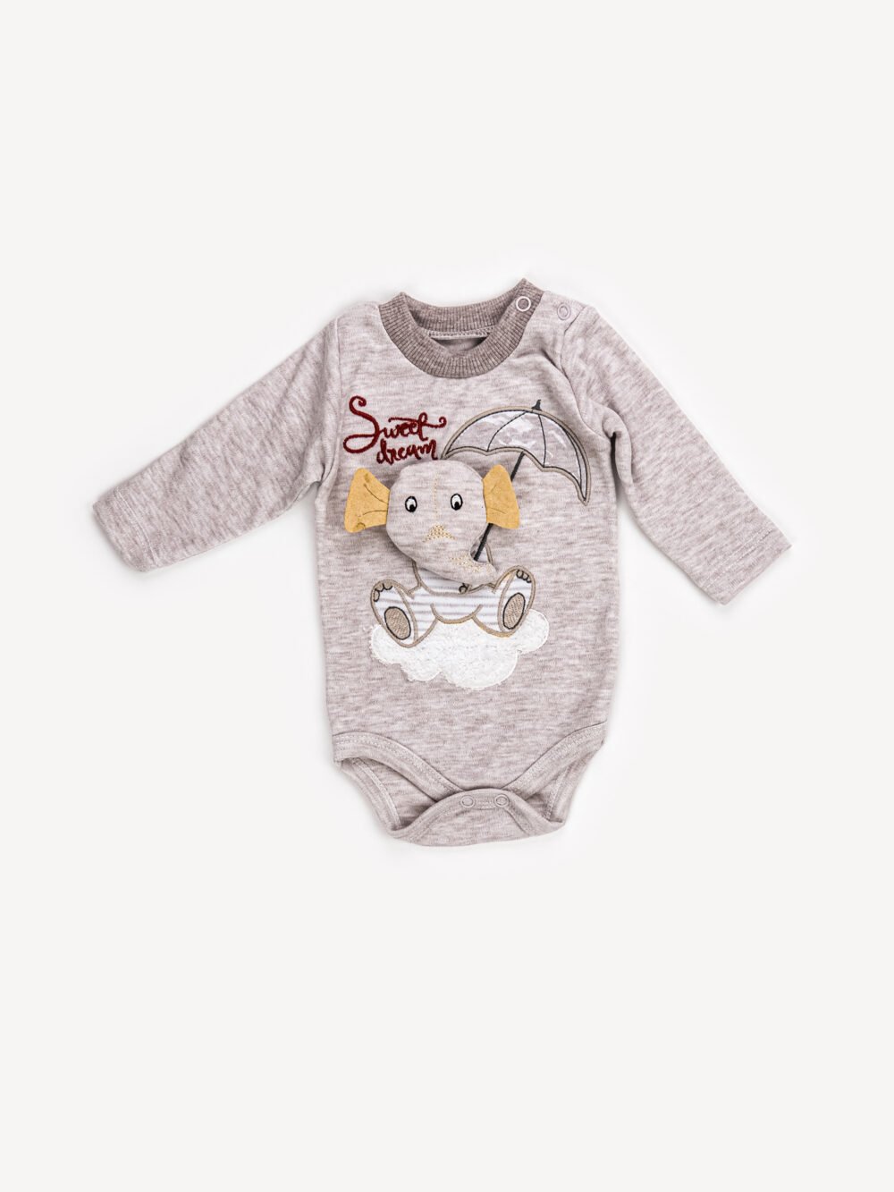 Ensemble 3 Pièces Garçon – Cardigan, Body & Pantalon Éléphant Ensemble 3 Pièces Garçon - Cardigan, Body & Pantalon Éléphant – Image 7