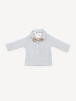 Ensemble 3 Pièces Vêtement bébé Garçon - Costume Élégant avec Noeud Papillon (Bleu) – Image 5