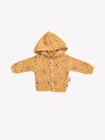 Ensemble 3 Pièces Vêtement bébé Garçon - Veste, Body & Pantalon Ours Amusant (Orange) – Image 2