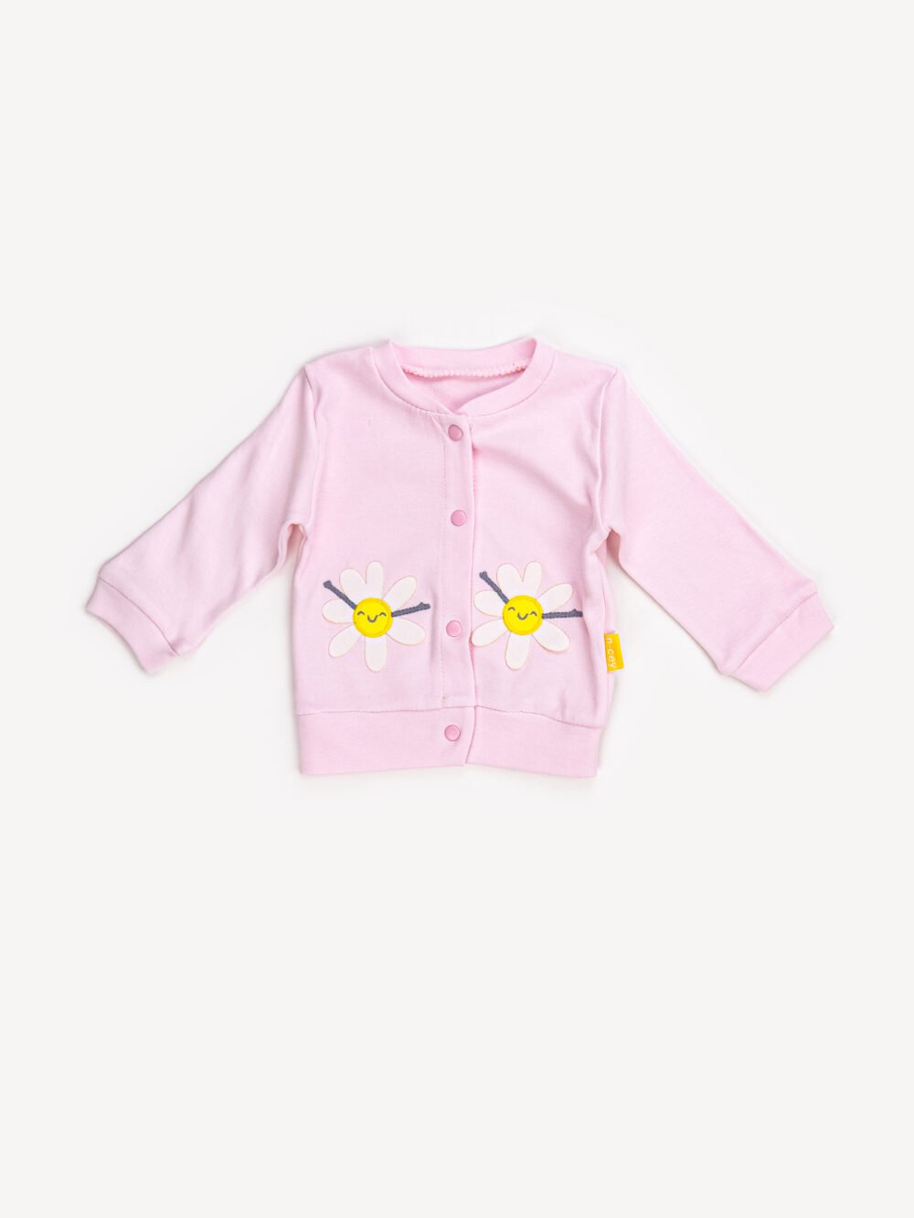 Ensemble 3 Pièces Vêtement bébé Fille - Veste, Body & Pantalon Fleurs – Image 3