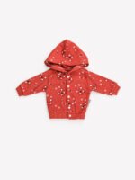 Ensemble 3 Pièces Vêtement bébé Garçon - Veste, Body & Pantalon Ours Amusant (Rouge) – Image 4