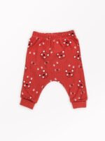 Ensemble 3 Pièces Vêtement bébé Garçon - Veste, Body & Pantalon Ours Amusant (Rouge) – Image 3