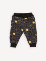 Ensemble 3 Pièces Vêtement bébé Garçon - Veste Motifs Smiley, T-shirt & Body (Noir) – Image 5