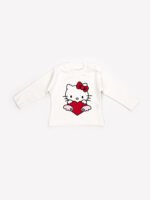 Ensemble 3 Pièces Vêtement bébé Fille - Veste, T-shirt & Pantalon Hello Kitty (Rose Clair) – Image 5