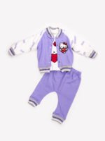 Ensemble 3 Pièces Fille – Veste, T-shirt & Pantalon Hello Kitty