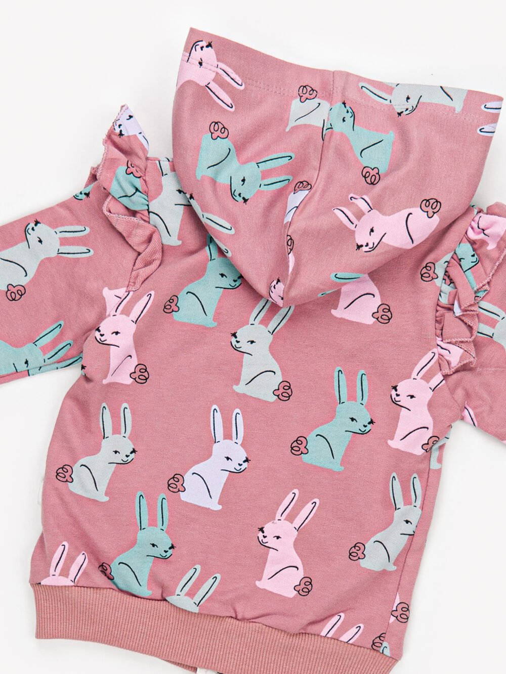 Ensemble 3 Pièces Vêtement bébé Fille - Veste, T-shirt & Pantalon Lapin – Image 6