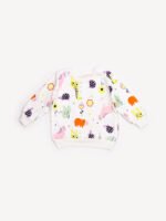Ensemble Vêtement bébé Fille - Sweat Animaux & Pantalon (Lavande) – Image 5