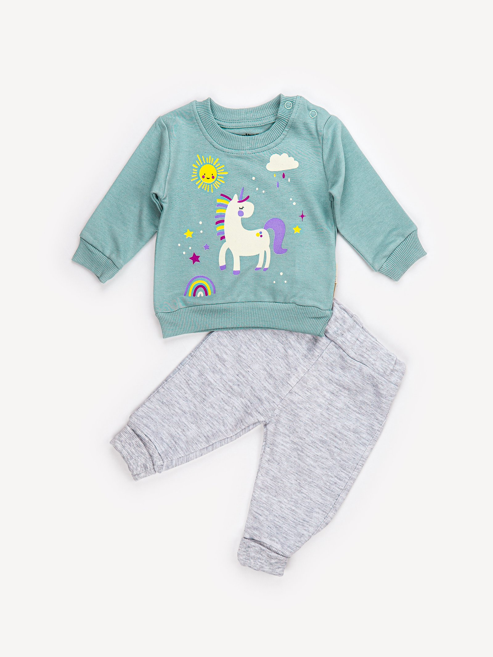 Ensemble 2 Pièces Fille – Pull Licorne et Pantalon Douillet Ensemble 2 Pièces Fille – Pull Licorne et Pantalon Douillet