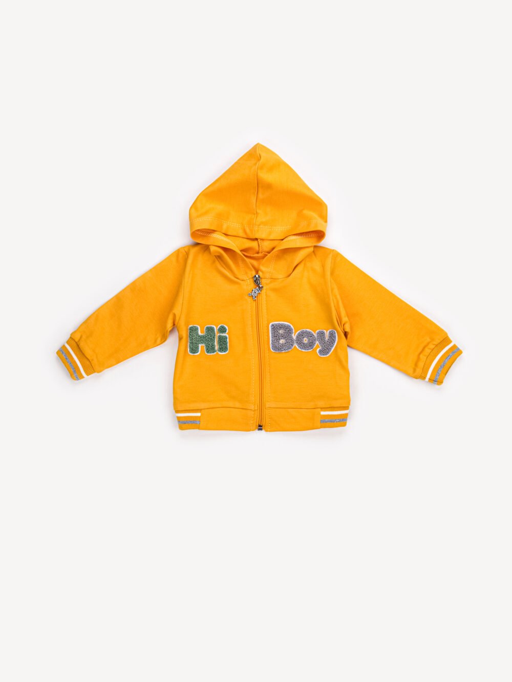 Ensemble 3 Pièces Vêtement bébé Garçon - Veste, T-shirt & Pantalon Hi Boy – Image 2