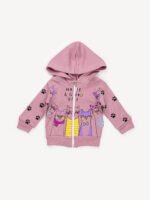 Ensemble 3 Pièces Vêtement bébé Fille - Veste, Body & Pantalon Chat Mignon (Rose) – Image 5