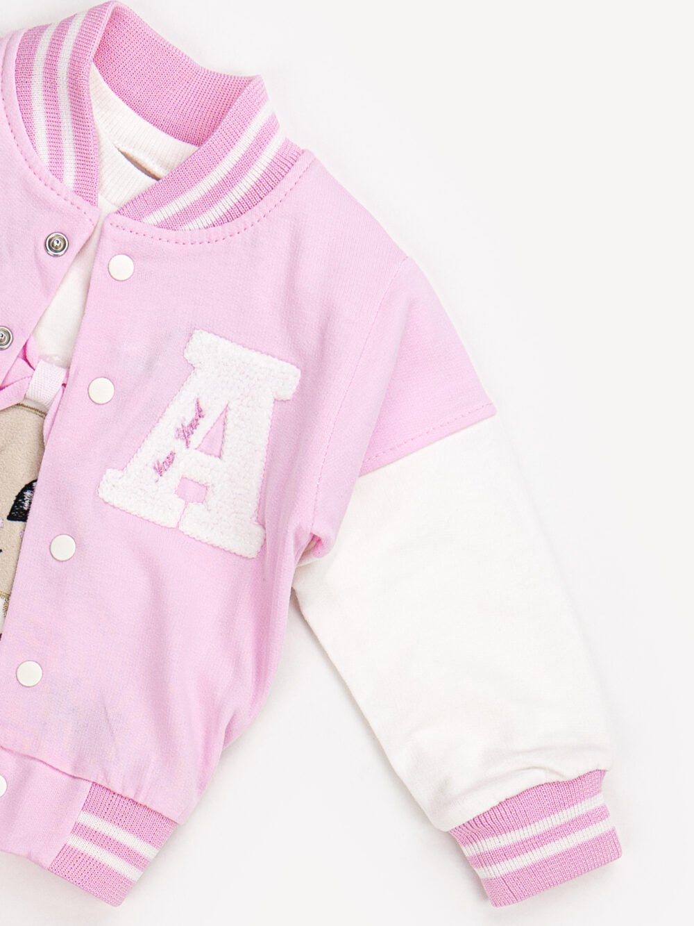 Ensemble 3 Pièces Vêtement bébé Fille - Varsity – Image 3