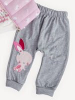 Ensemble 3 Pièces Vêtement Bébé Fille - Douceur Lapin pour Petites Princesses (Rose) – Image 4