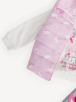 Ensemble 3 Pièces Vêtement Bébé Fille - Douceur Lapin pour Petites Princesses (Rose) – Image 3
