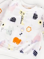 Ensemble Vêtement bébé Fille - Sweat Animaux & Pantalon (Rose) – Image 5