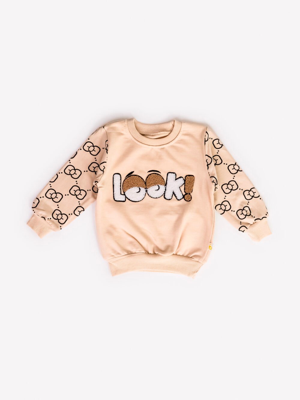 Ensemble 2 Pièces Vêtement Bébé Garçon - Sweatshirt "Look!" & Pantalon Douillet