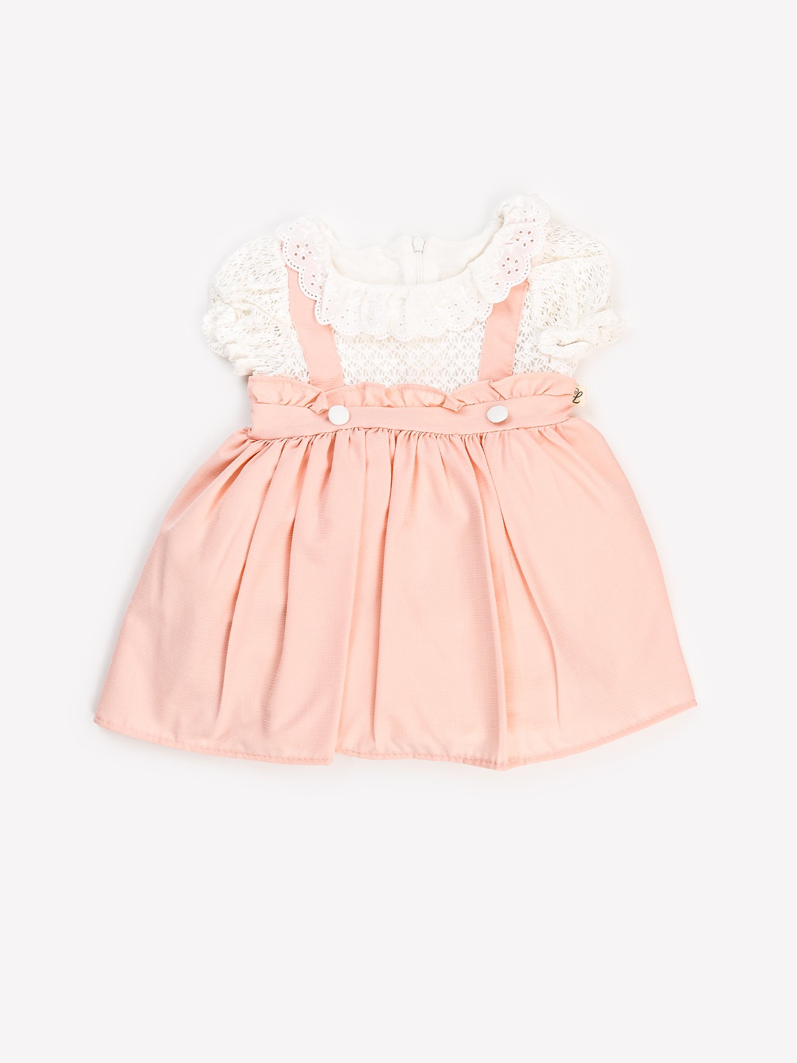Vetement pour bébé garcon et fille au Maroc - Keeko Robe rose élégante pour petite fille, exemple de vêtements bébé adaptés aux bébés prématurés pour les grandes occasions