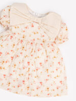 Robe "Jardin Fleuri" - Collection Été - 100% Coton Oeko-Tex (Beige) – Image 2