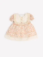 Robe "Jardin Secret" - Collection Été - 100% Coton Oeko-Tex (Rose)