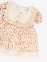 Robe "Jardin Secret" - Collection Été - 100% Coton Oeko-Tex (Rose) – Image 3